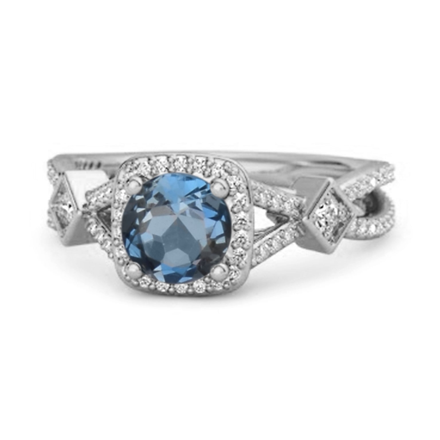 London Blue Topaz Ring