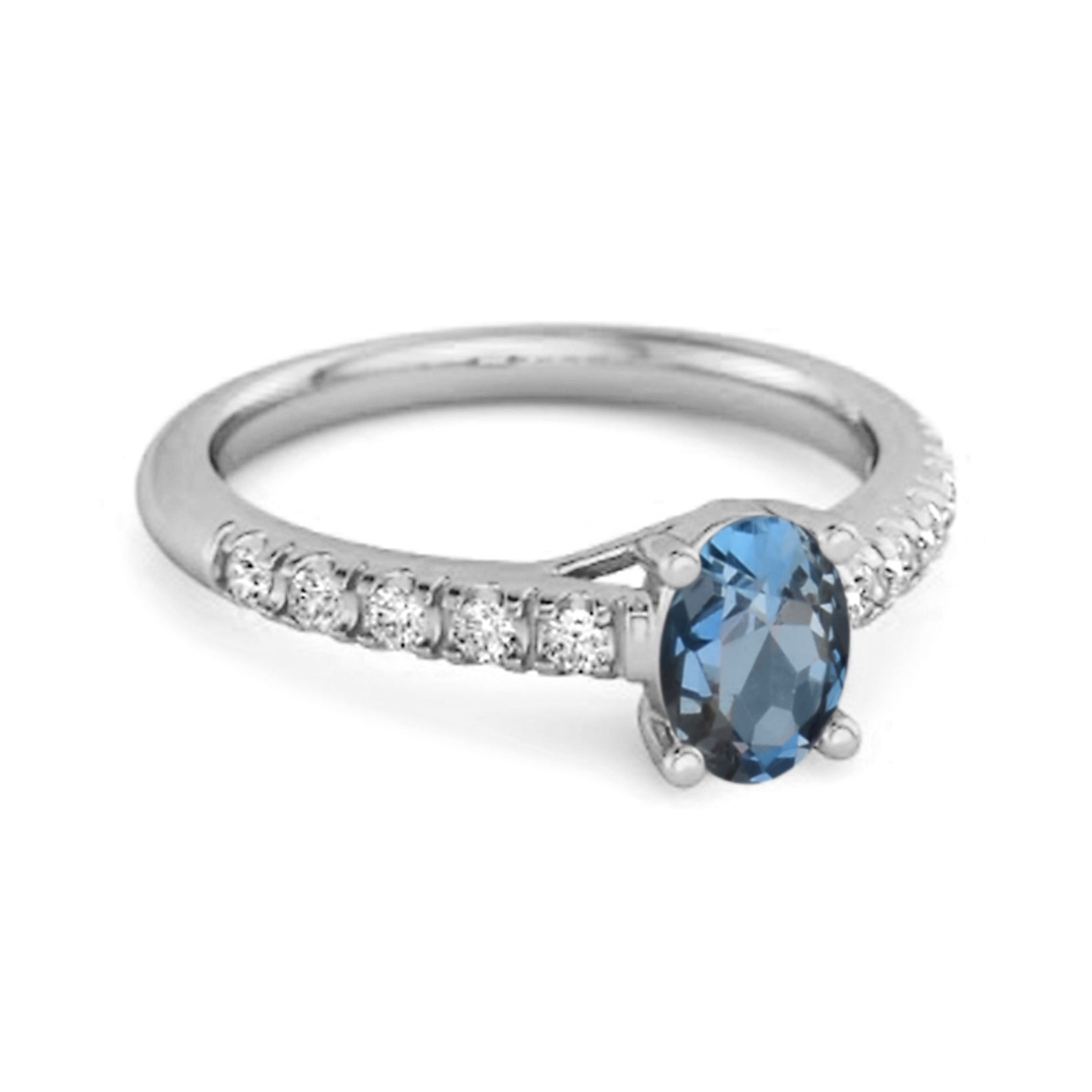 London Blue Topaz Ring