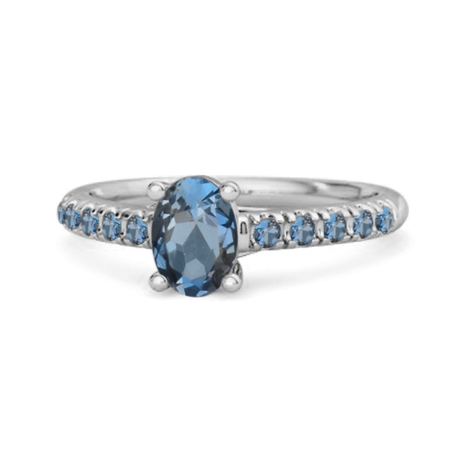 London Blue Topaz Ring