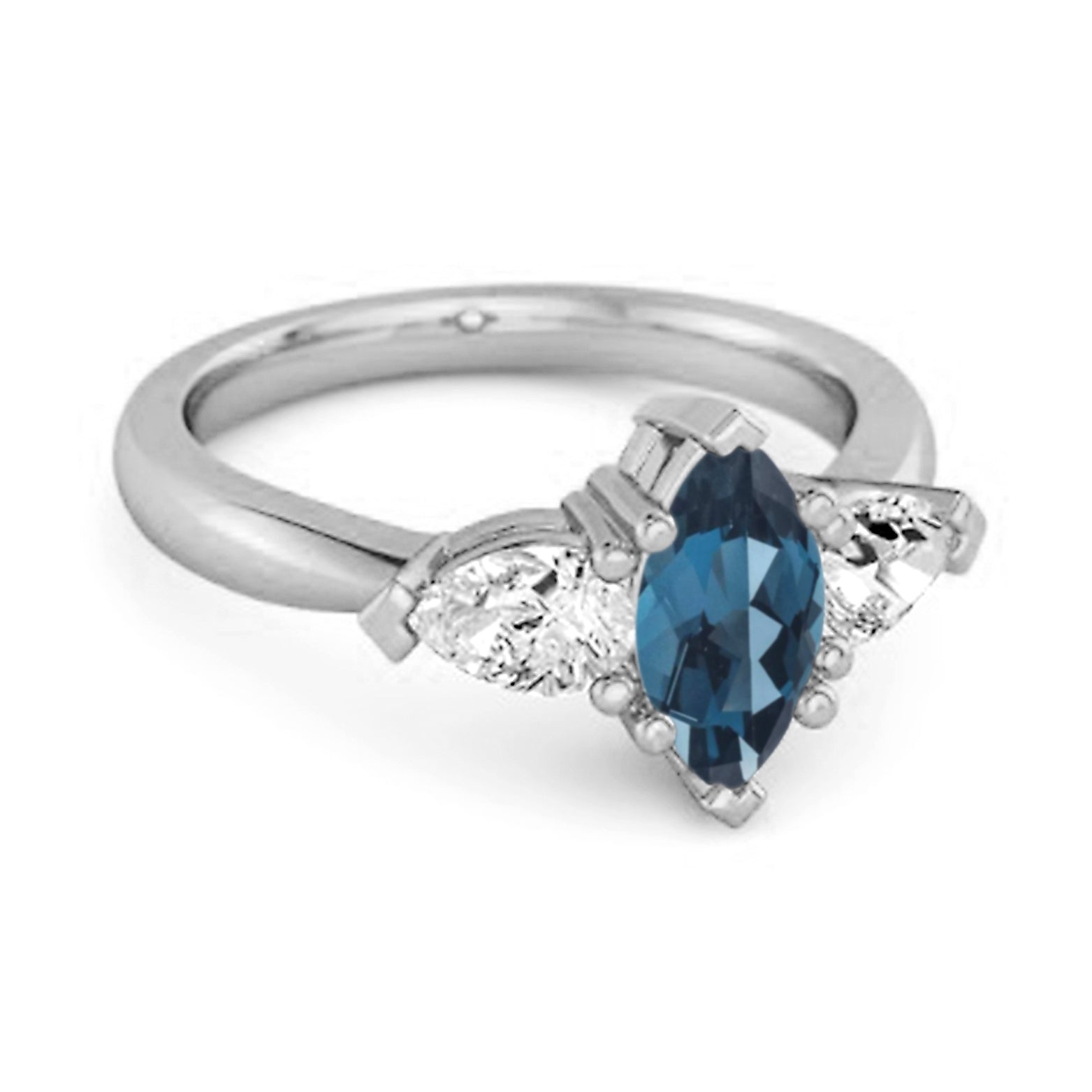 London Blue Topaz Ring