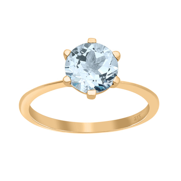 Aquamarine Ring