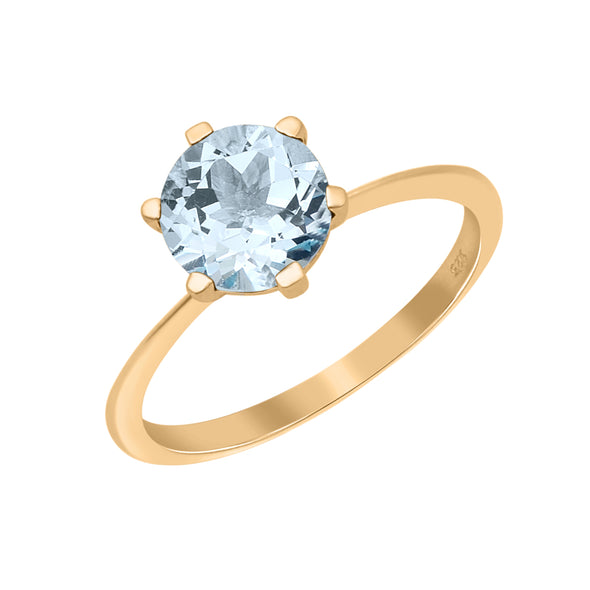 Aquamarine Ring