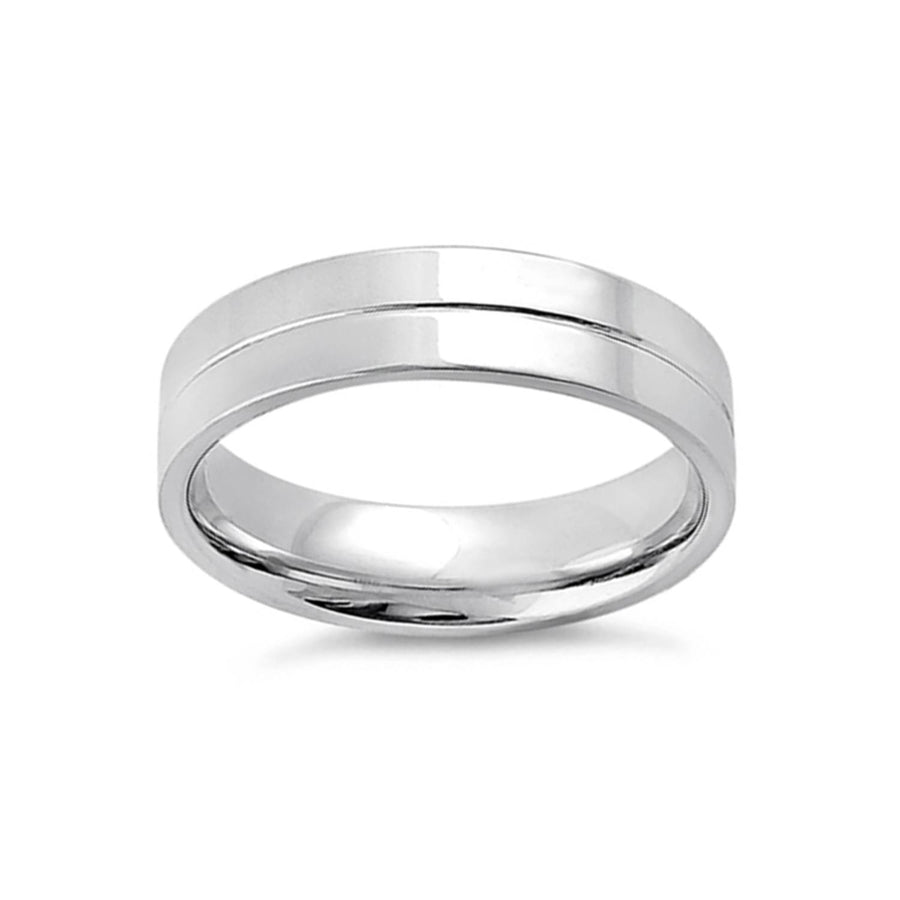 Flat Band Ring - Sterling Silver