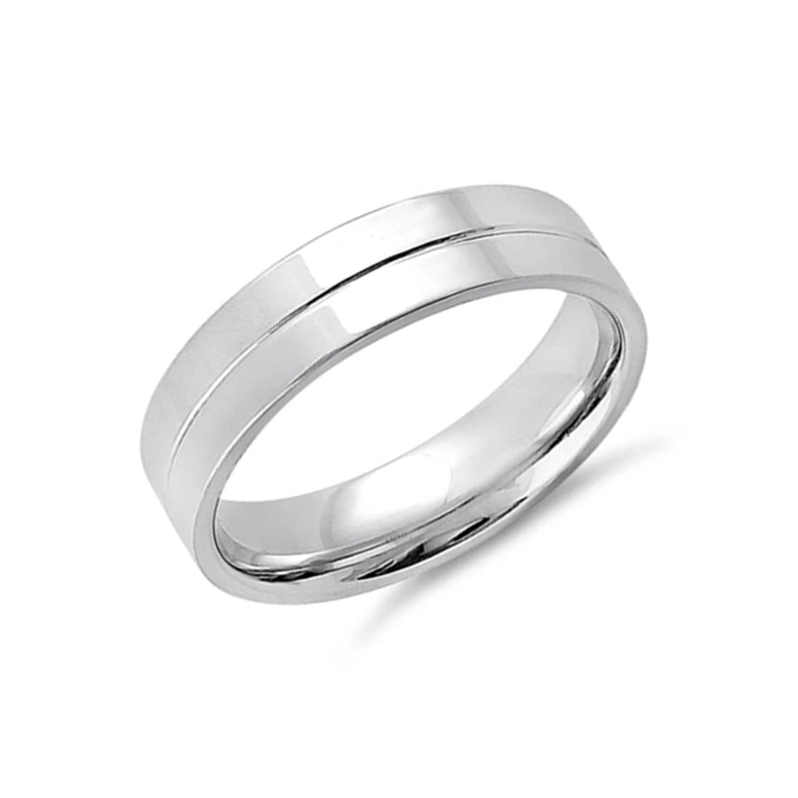 Flat Band Ring - Sterling Silver
