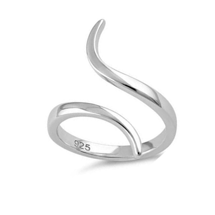 Open Wrap Ring - 925 Sterling Silver