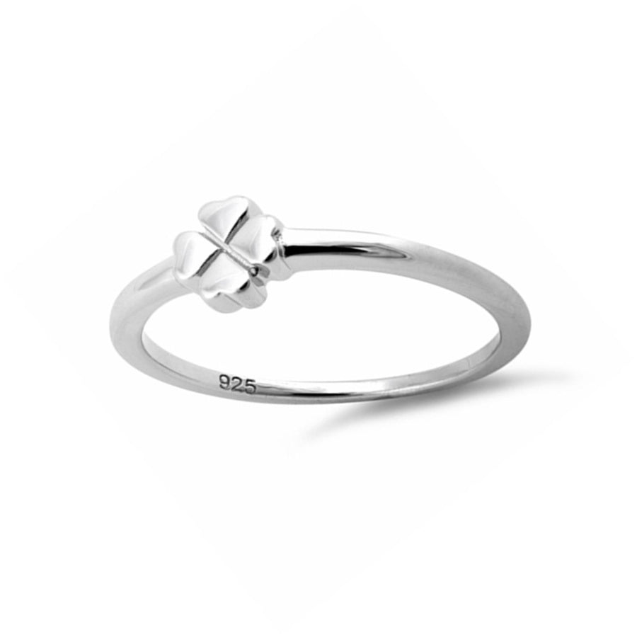 Four-Leaf Clover Ring - Sterling Silver