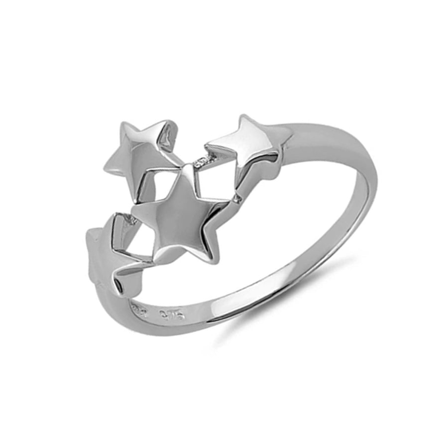 Star Cluster Ring - Sterling Silver