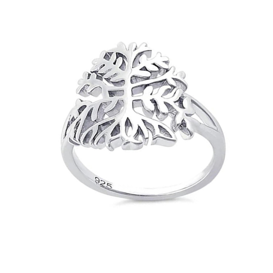 Tree of Life Ring - Sterling Silver
