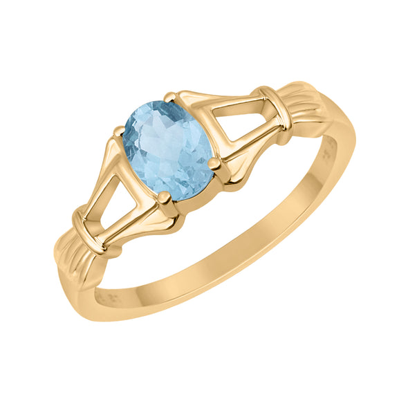 Aquamarine Ring