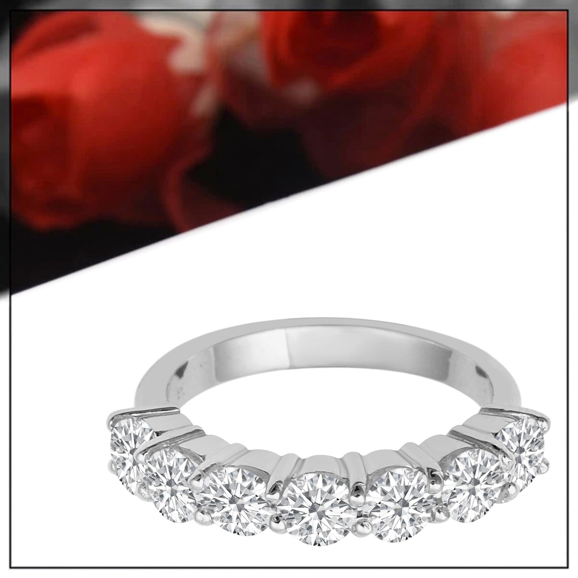 Moissanite Ring