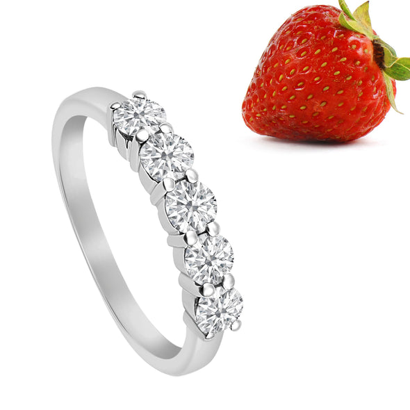 Moissanite Ring