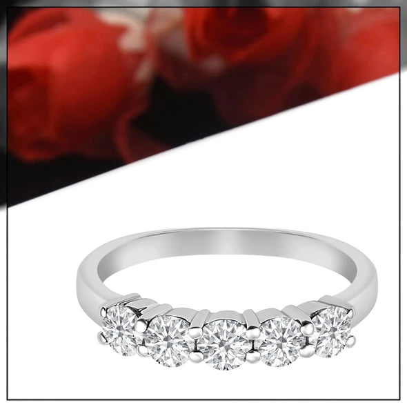 Moissanite Ring