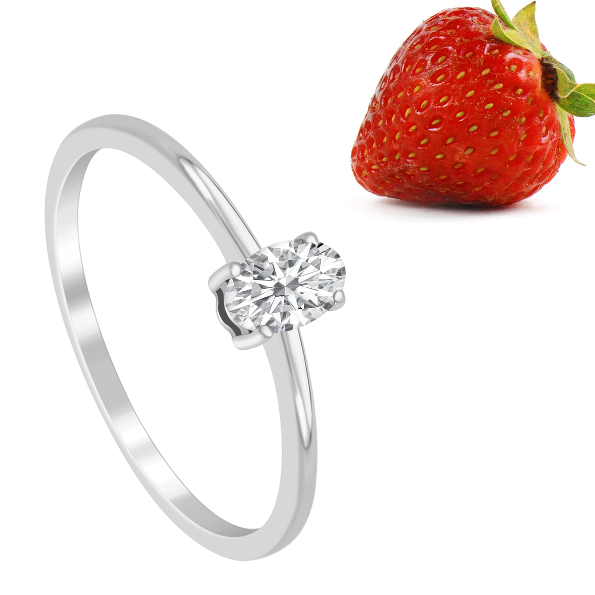 Moissanite Ring