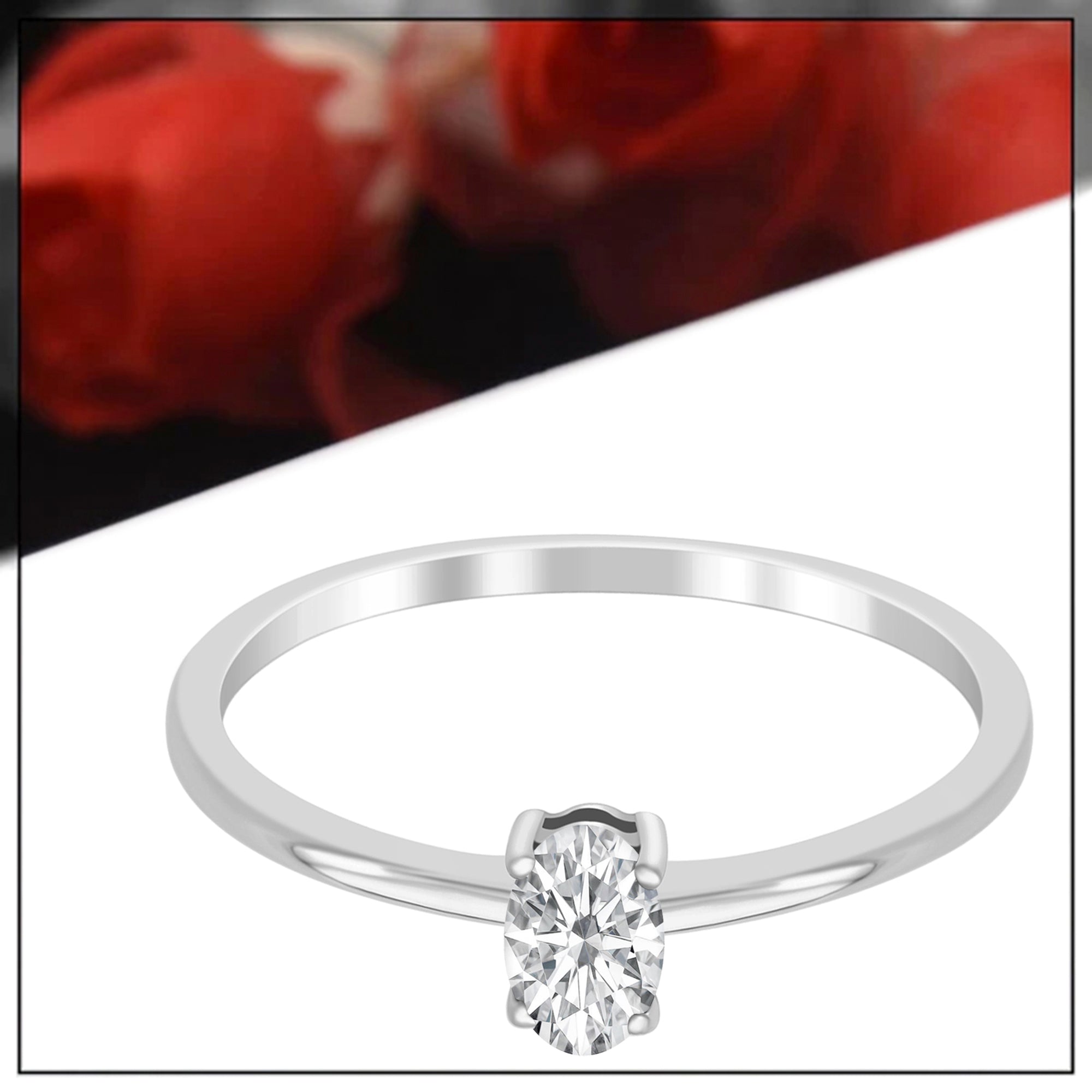 Moissanite Ring