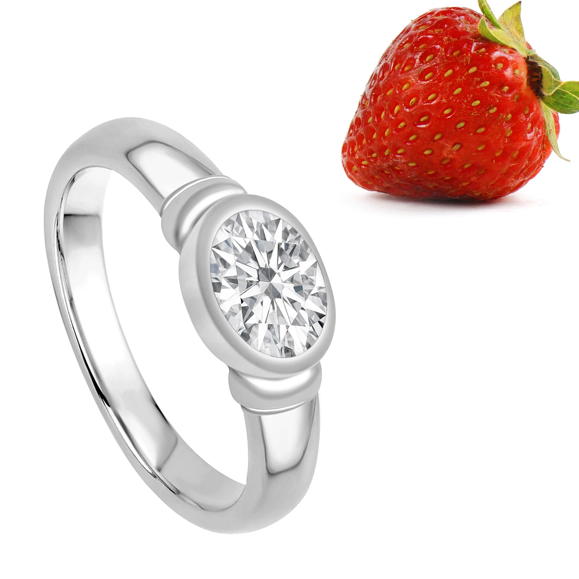 Moissanite Ring