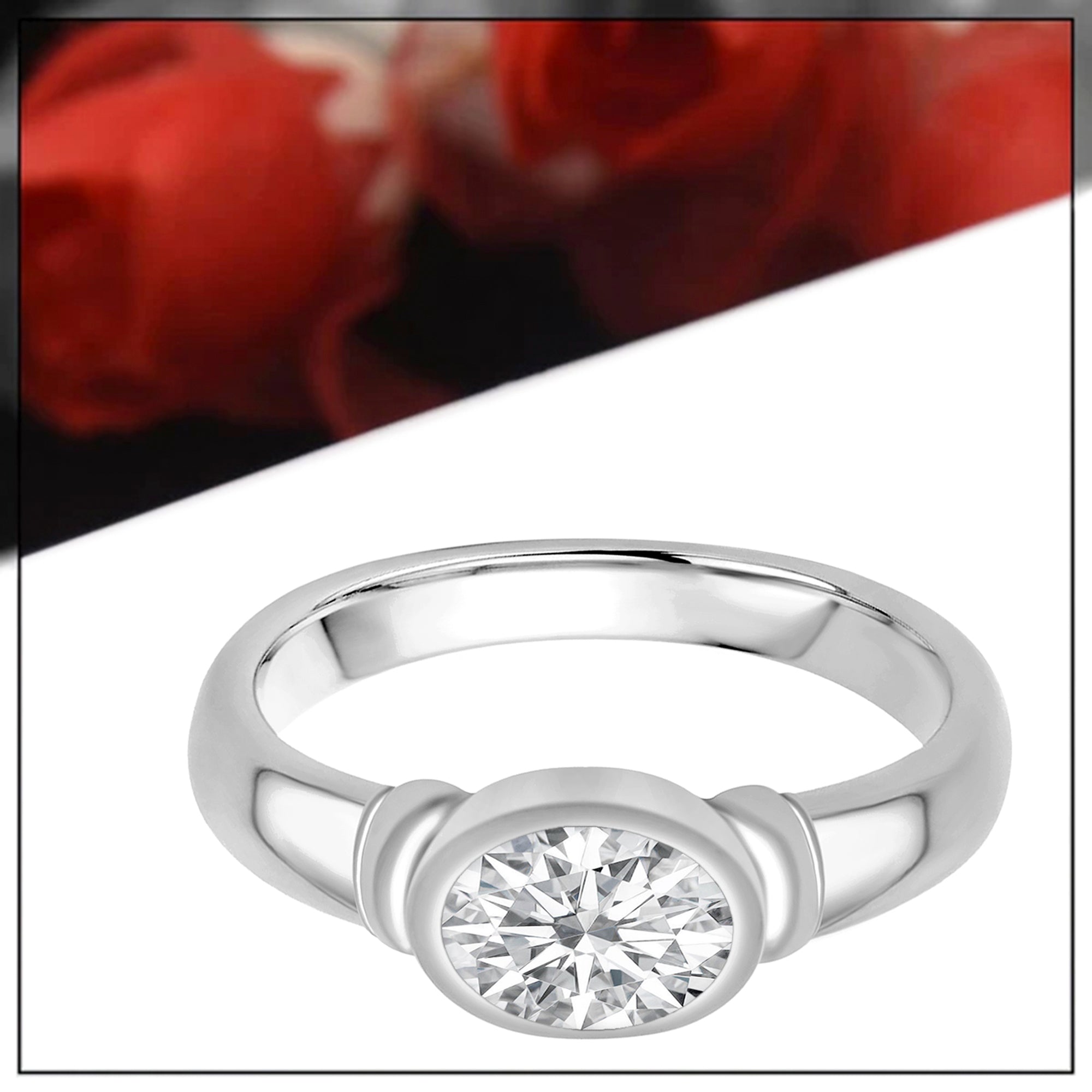 Moissanite Ring