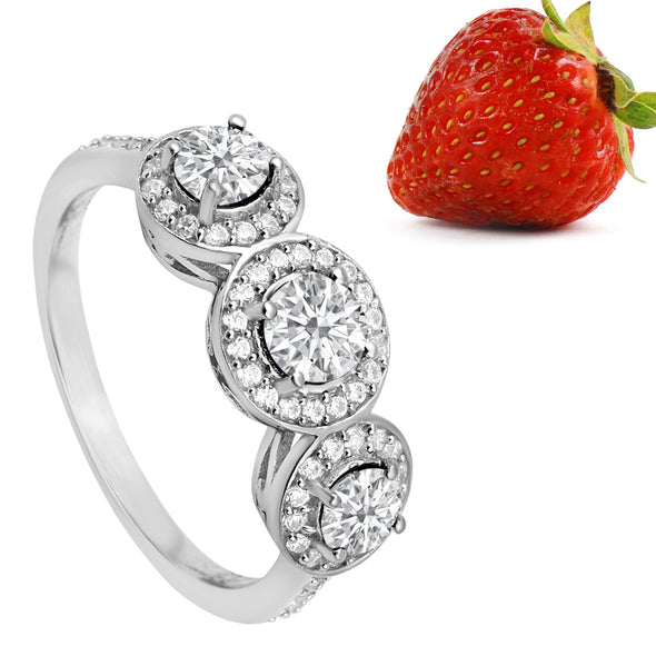 Moissanite Ring