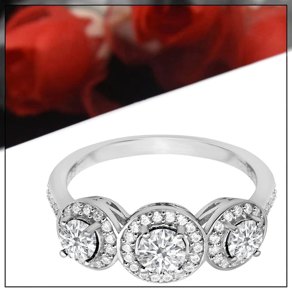 Moissanite Ring