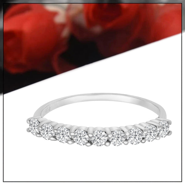 Moissanite Ring
