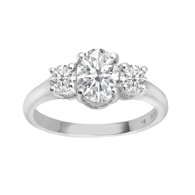 Moissanite Ring