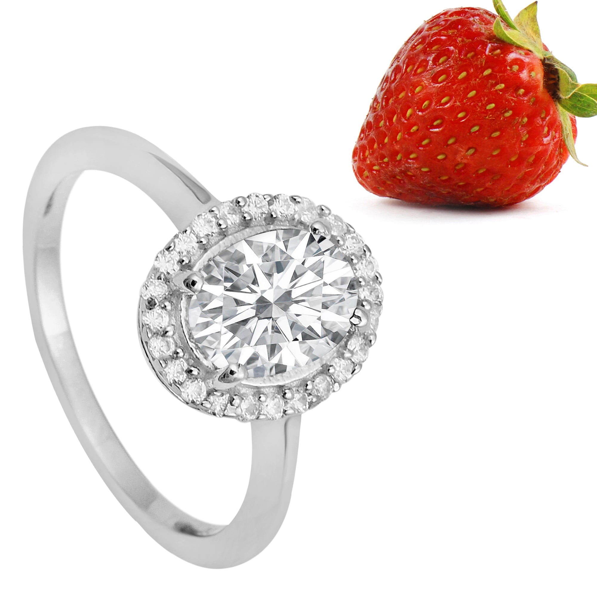 Moissanite Ring