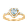 Aquamarine Ring