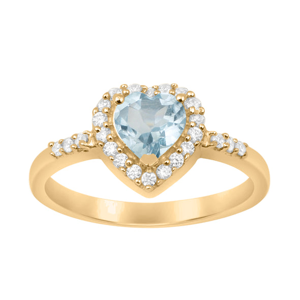 Aquamarine Ring