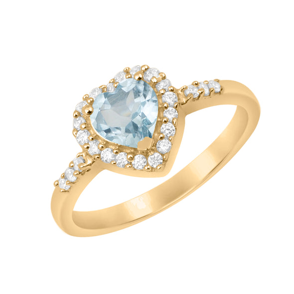 Aquamarine Ring
