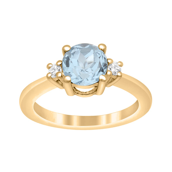 Aquamarine Ring
