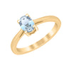 Aquamarine Ring