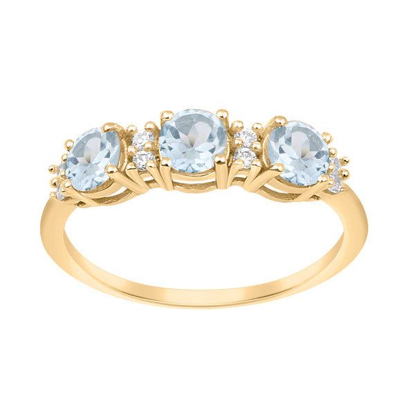 Aquamarine Ring