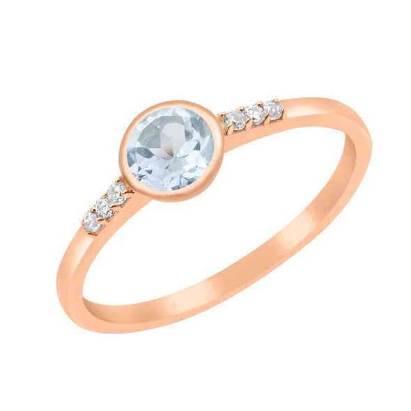 Aquamarine Ring