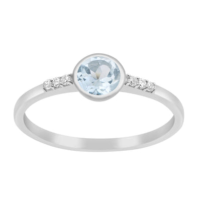 Aquamarine Ring
