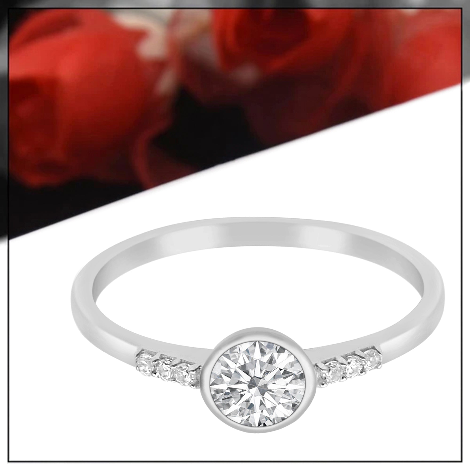 Moissanite Ring