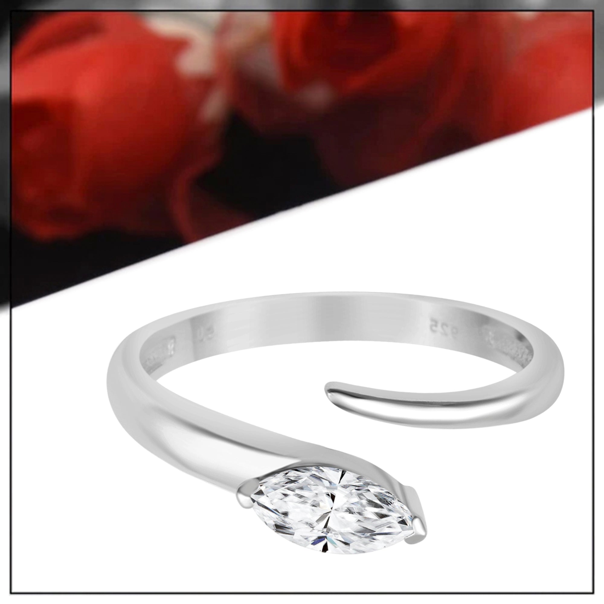Moissanite Ring