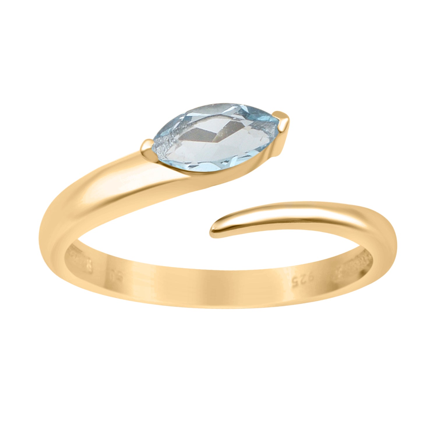 Aquamarine Ring