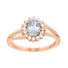 Aquamarine Ring