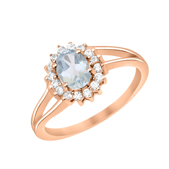 Aquamarine Ring