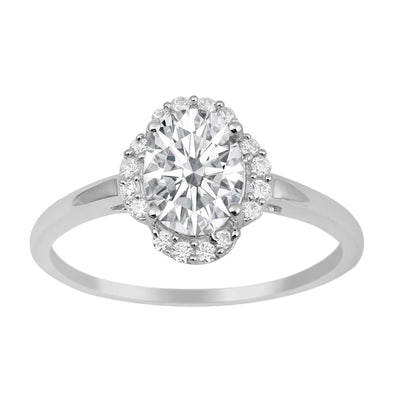 Moissanite Ring
