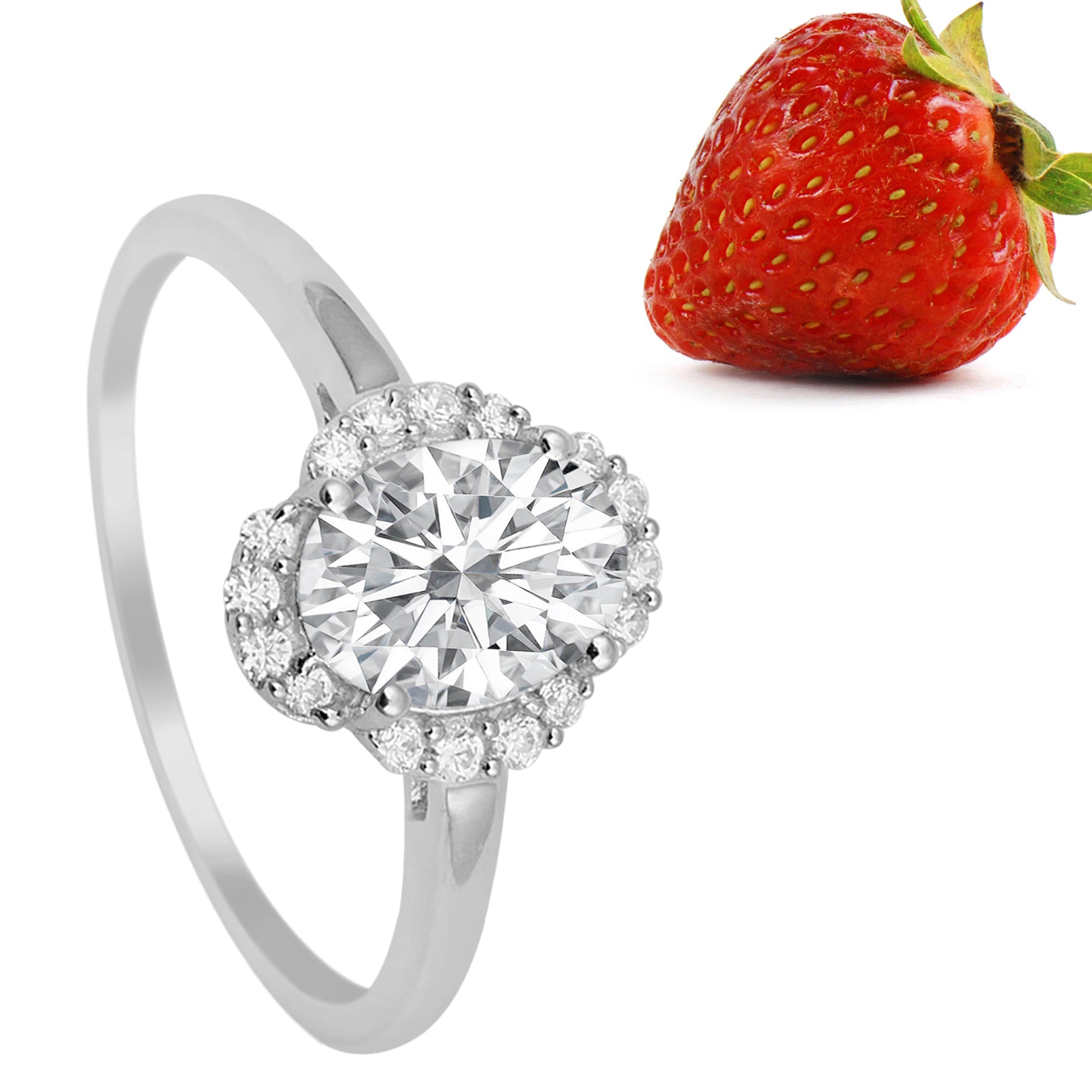 Moissanite Ring