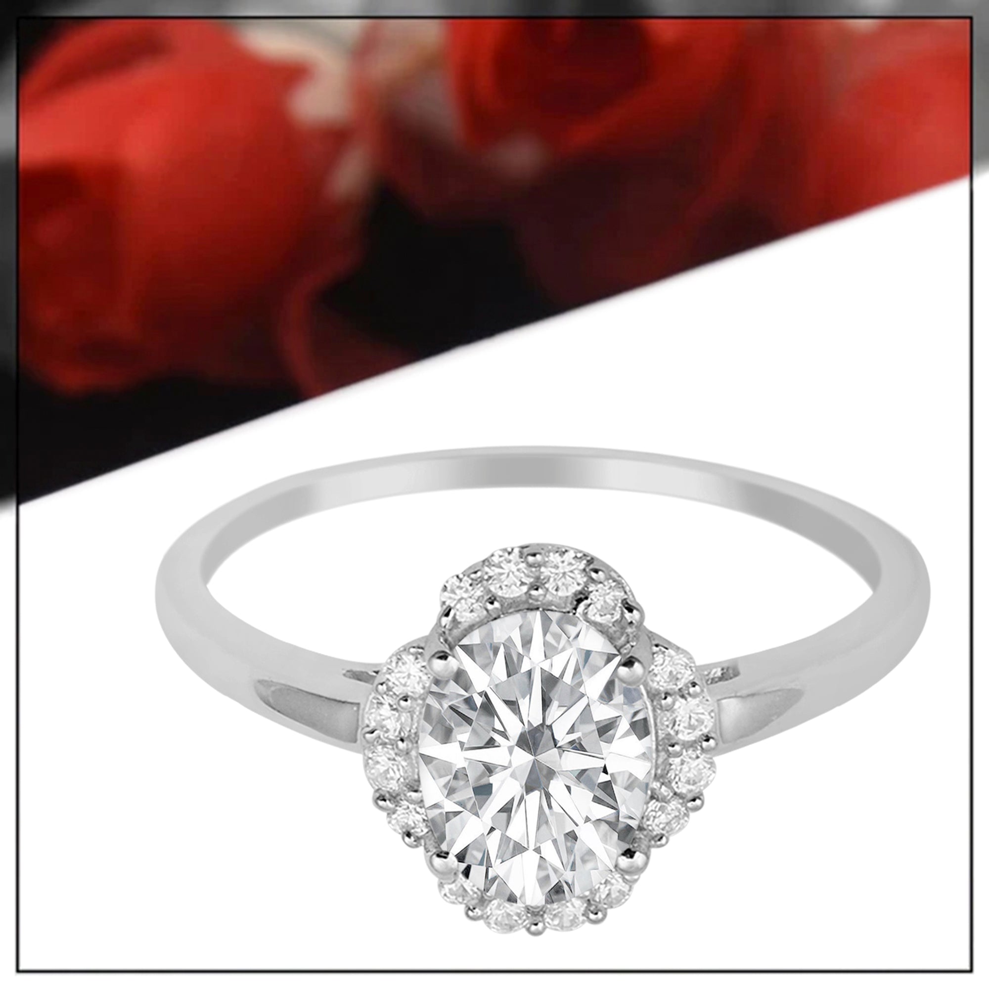 Moissanite Ring
