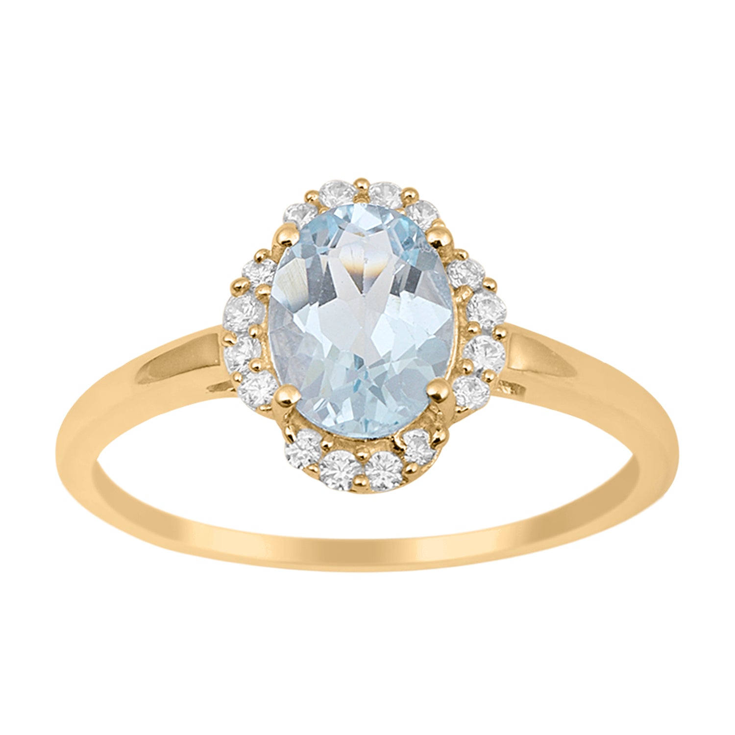 Aquamarine Ring