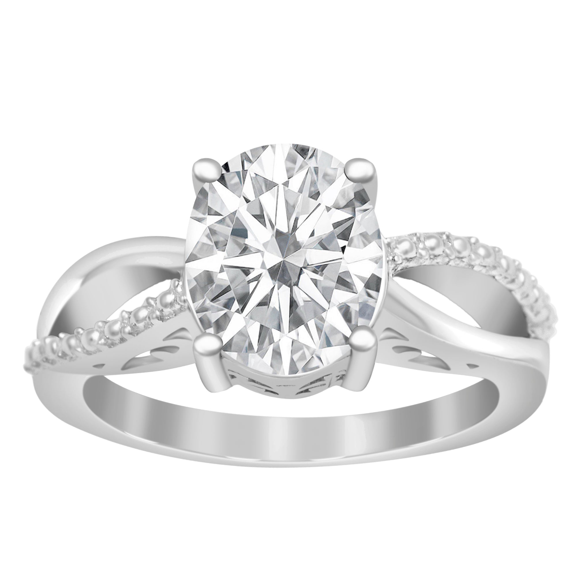 Moissanite Ring