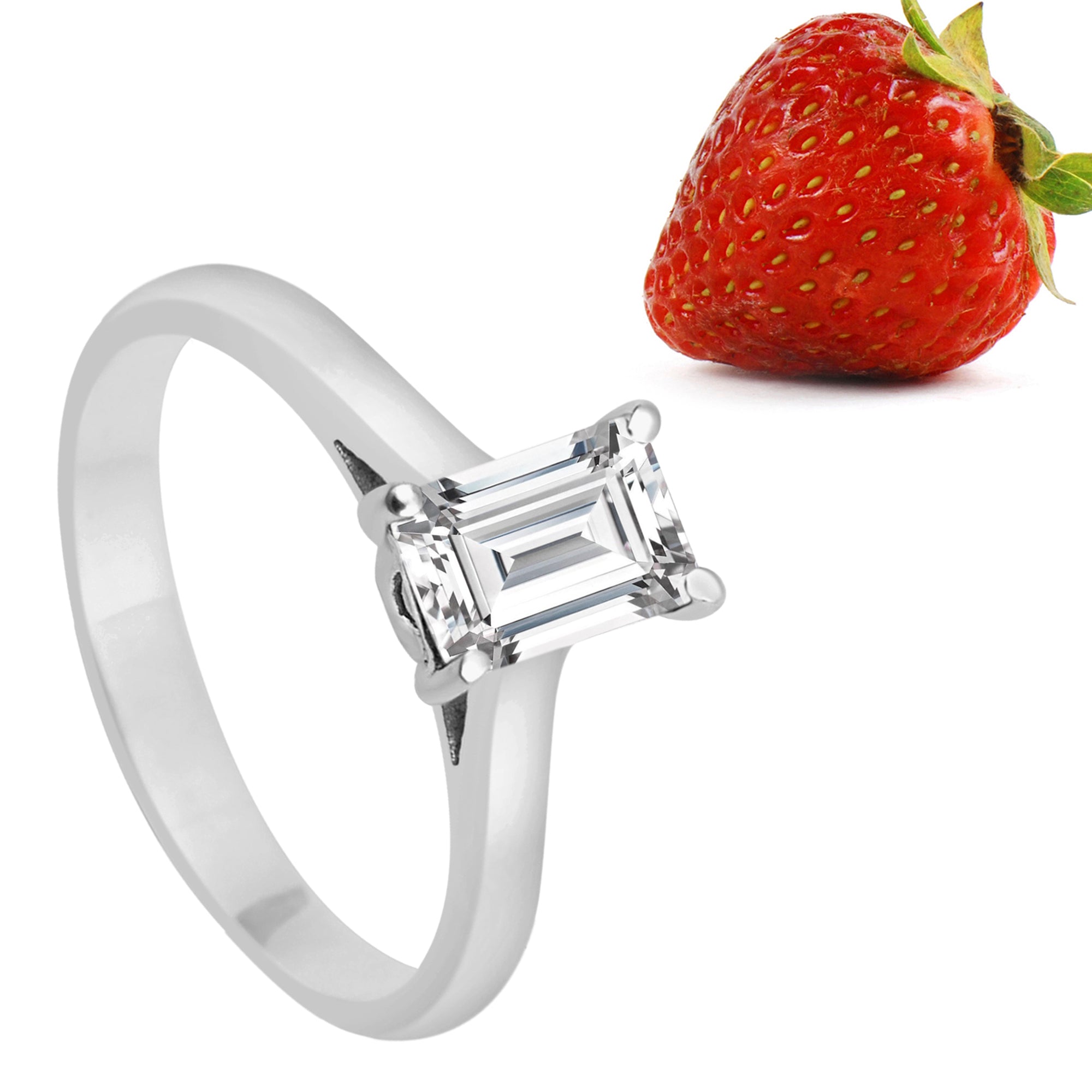 Moissanite Ring
