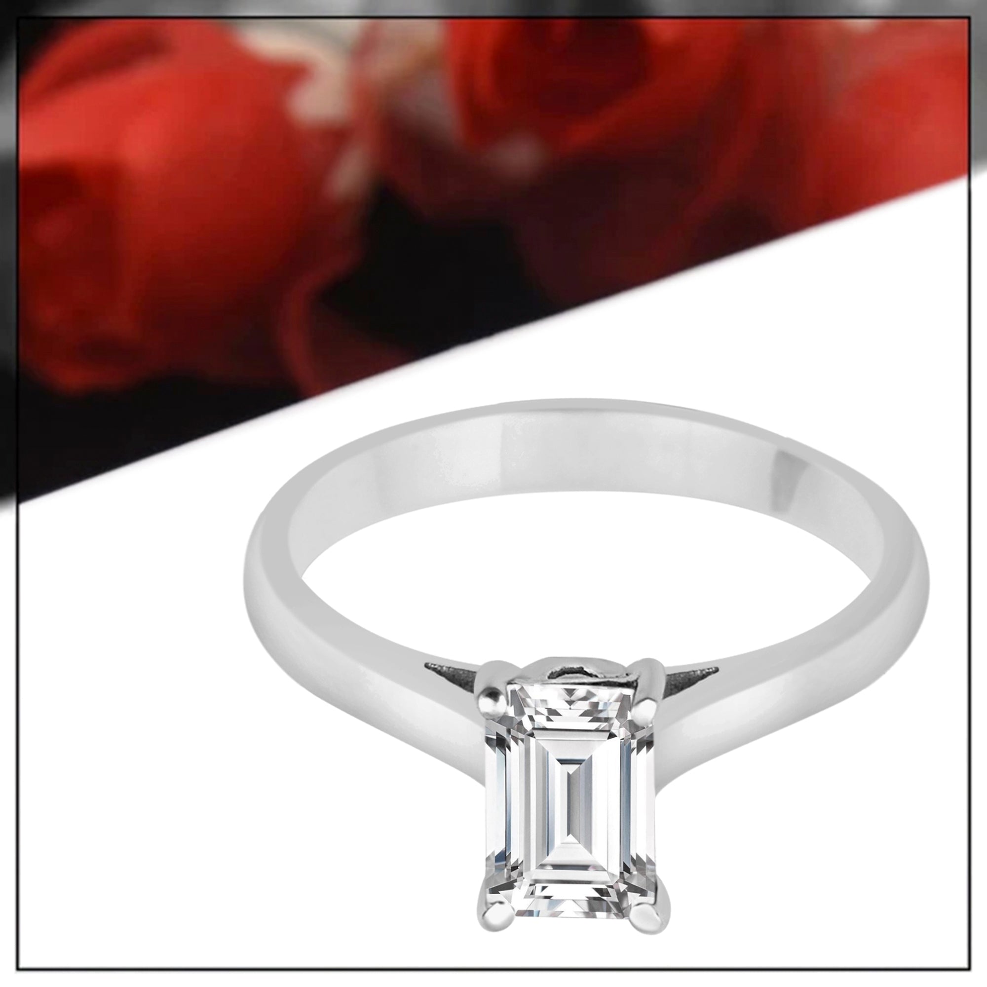 Moissanite Ring