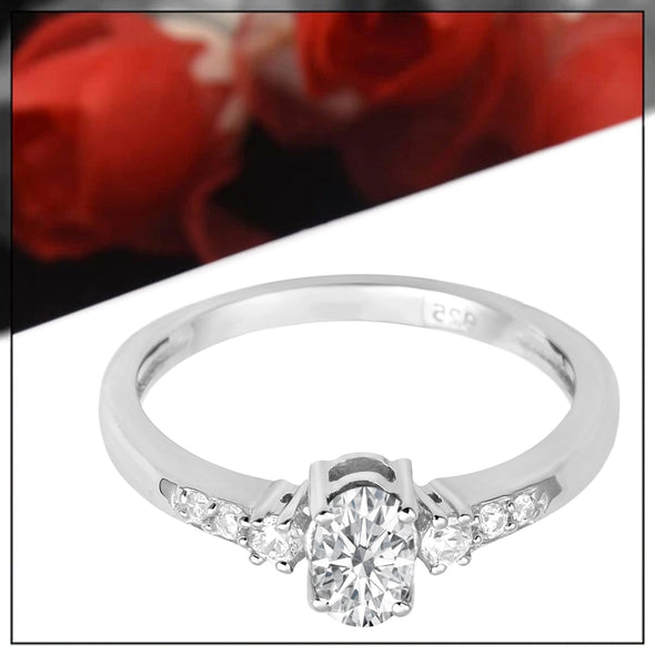 Moissanite Ring