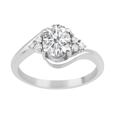 Moissanite Ring