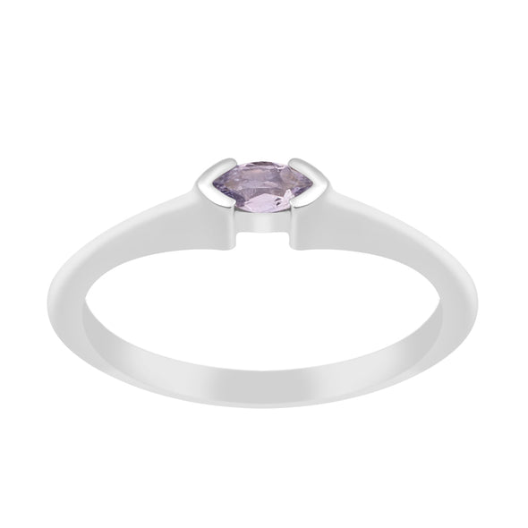 Marquise Cut 0.20 Ctw Tanzanite 925 Sterling Silver Women Wedding Ring - Kimaya INC