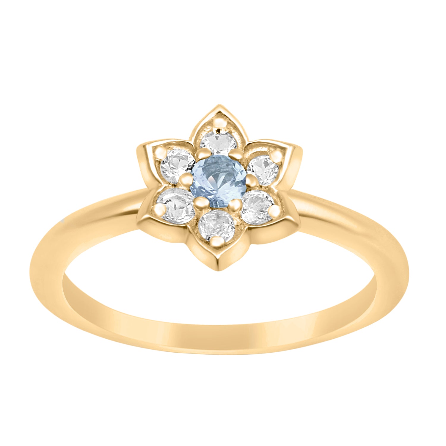 Aquamarine Ring