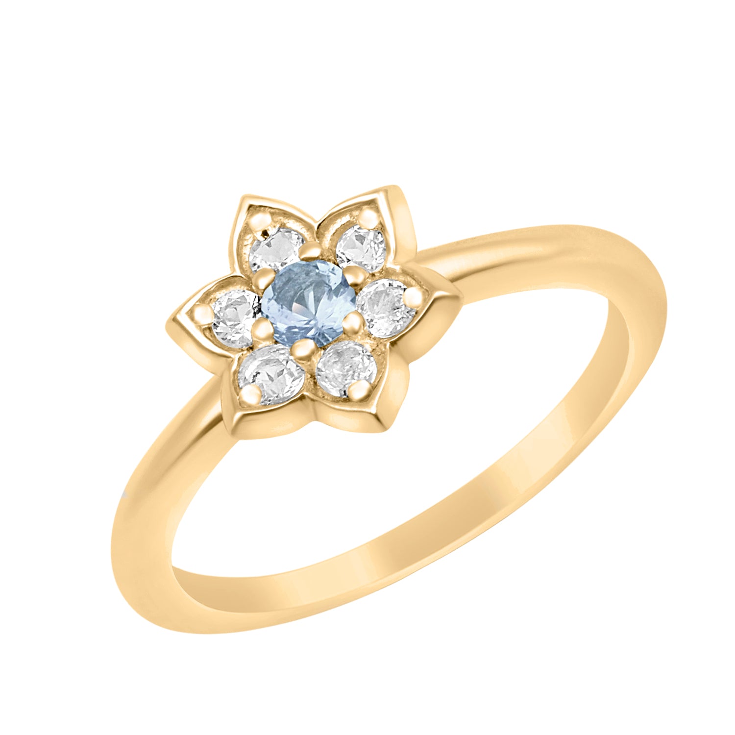Aquamarine Ring